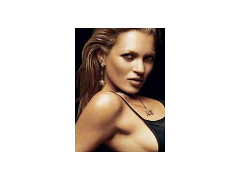Kate Moss vào triển lãm