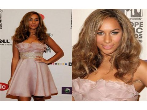 Leona Lewis mặc đẹp nhất MTV Châu Âu 2008  