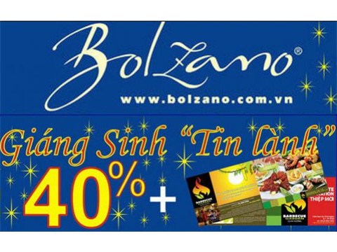 Khuyến mãi duy nhất trong năm “Giáng sinh tin lành ”  