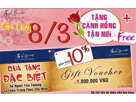 Thời trang cao cấp Bolzano – Italy Fashion: Ga-lăng ngày 8/3.  