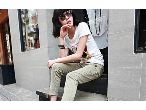 Đẹp, lạ và trẻ trung với quần kaki