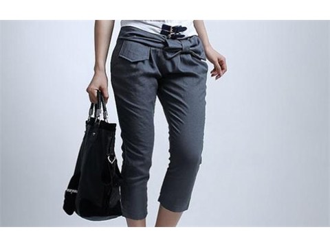 Đẹp và điệu hơn với quần kaki ống lửng 