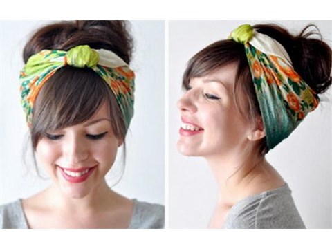 Cá tính nổi bật với style khăn vấn đầu 